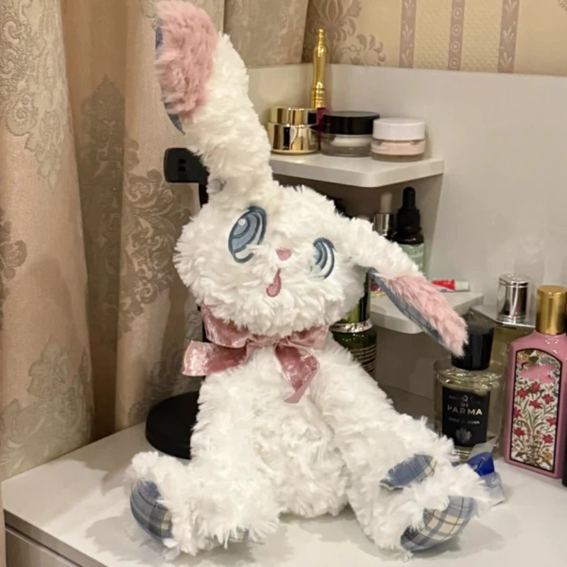 Brinquedos de pelúcia ouvindo gatinhos, bonecas fofas de pelúcia, travesseiros de dormir, boneca de menina, presente de aniversário, enchimentos de algodão, amigável à pele