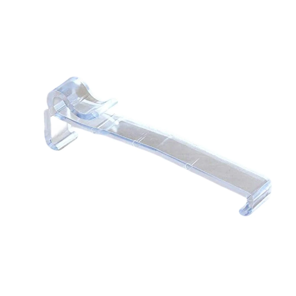 12Pcs Clear Valance Clips 3 Inch For Horizontal Blinds Replacement Parts Plastic Snap Fastener Window Hardware Accessories