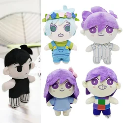 Omori pluszowe zabawki z kreskówki wypchane lalki OMORI Cosplay Plushies Sunny Aubrey Kel Mari Merch Peluche figurka dla dzieci prezenty świąteczne