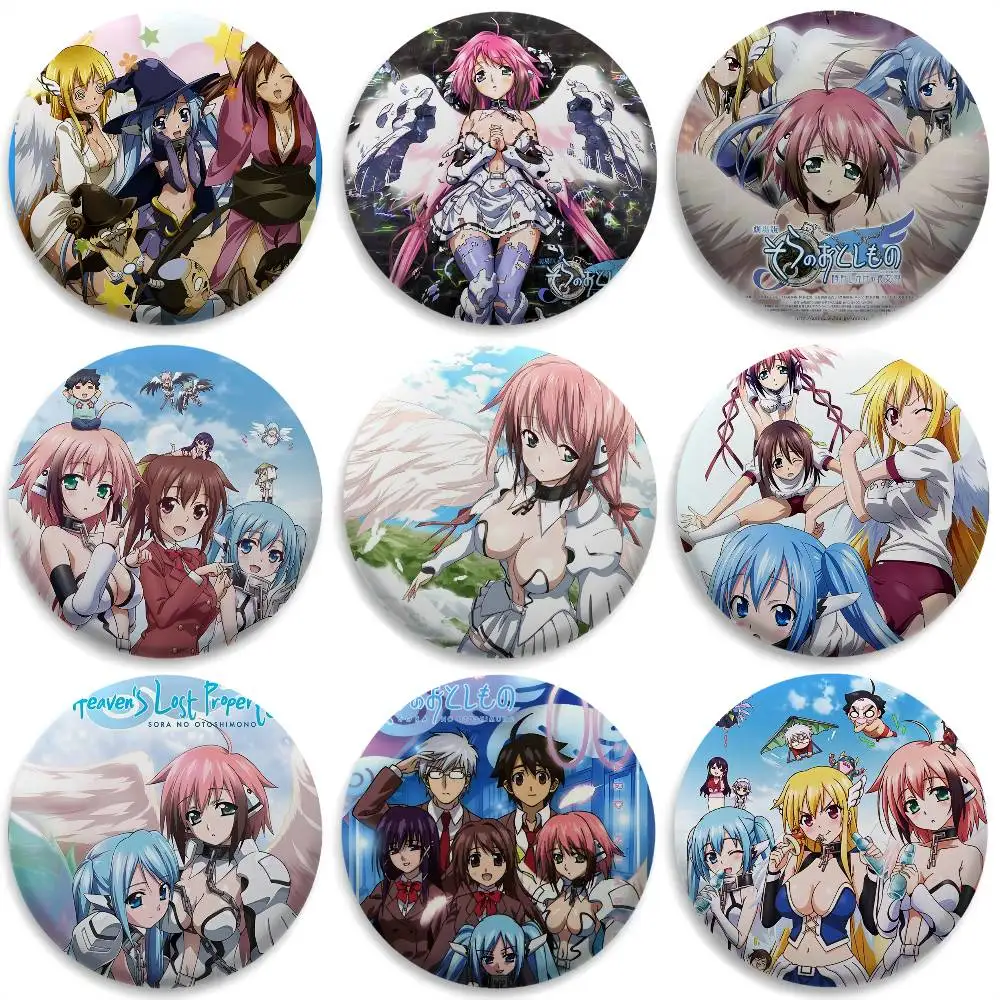

Heavens Lost P-PropertyS Badges Round Exquisite Badge Brooches Creative Pins For Clothes Hat Backpack Gift Accessories