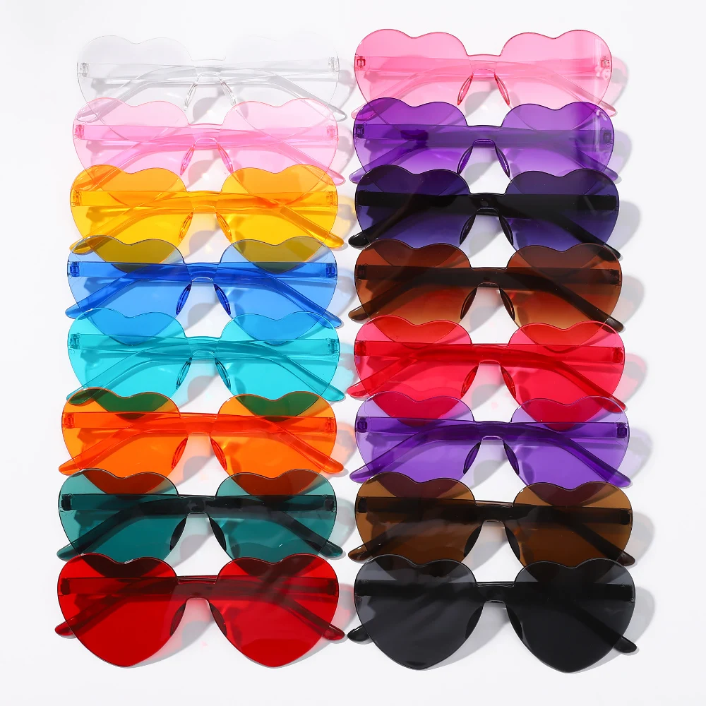 Fashion Kids Sunglasses Boys Girls Child Classic Cute Outdoor Sun Protection Sun Glasses Acrylic Heart/star Shaped Eyewear UV400