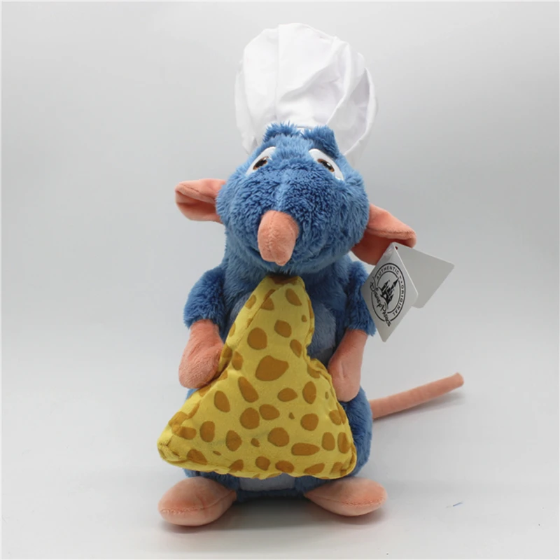 30cm Disney Ratatouille Remy Mouse With Cheese Plush Toys Doll Stuffed Cartoon Animals Children Kids Brithday Christmas Gifts