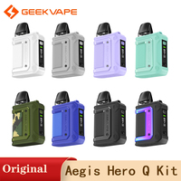 Original GeekVape Aegis Hero Q Kit 30W Vape 1300mAh Battery 2ml Top filling 3-Level Adjustable Airflow  E Cigarette Vaporizer