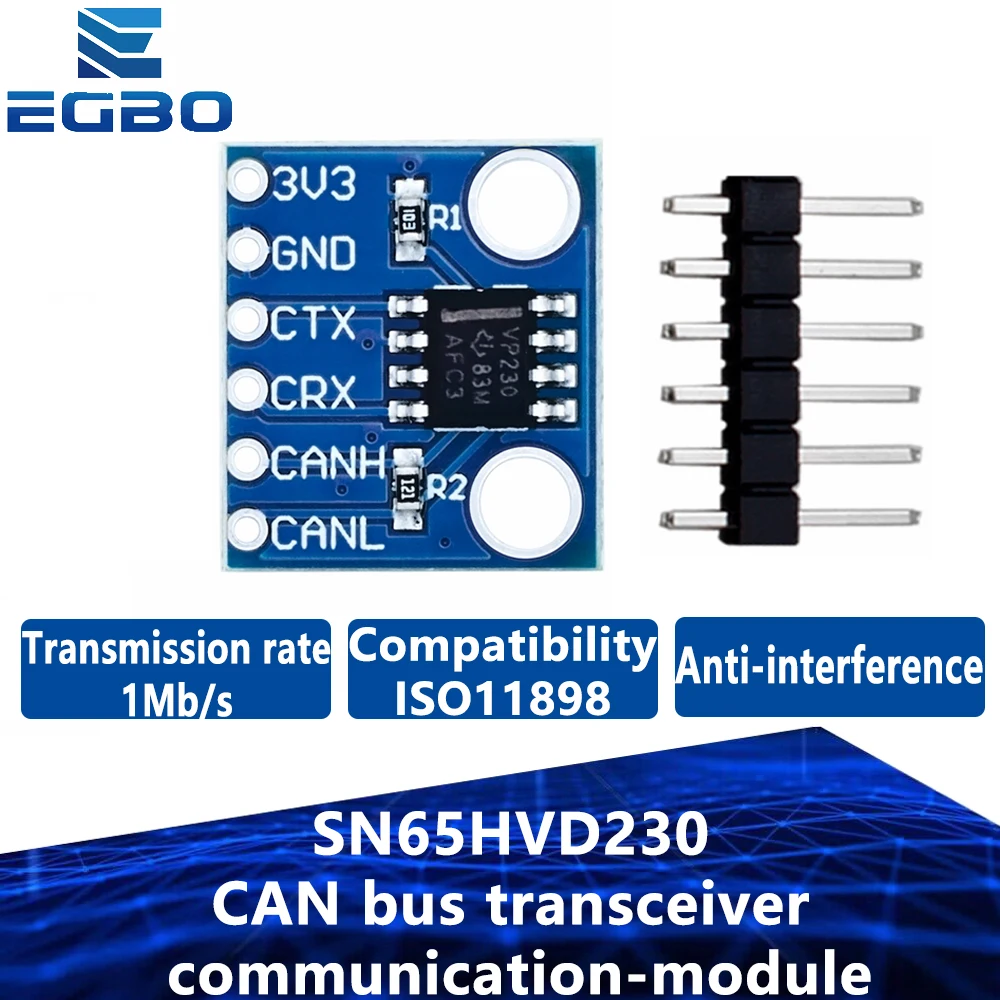 1pcs/5pcs/10pcs SN65HVD230 CAN bus transceiver communication-module for arduino