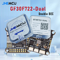 JHEMCU GF30F722-Dual F722 Flight Controller Double BEC Double Gyro high-definition 3-6S Lipo for RC FPV Drone