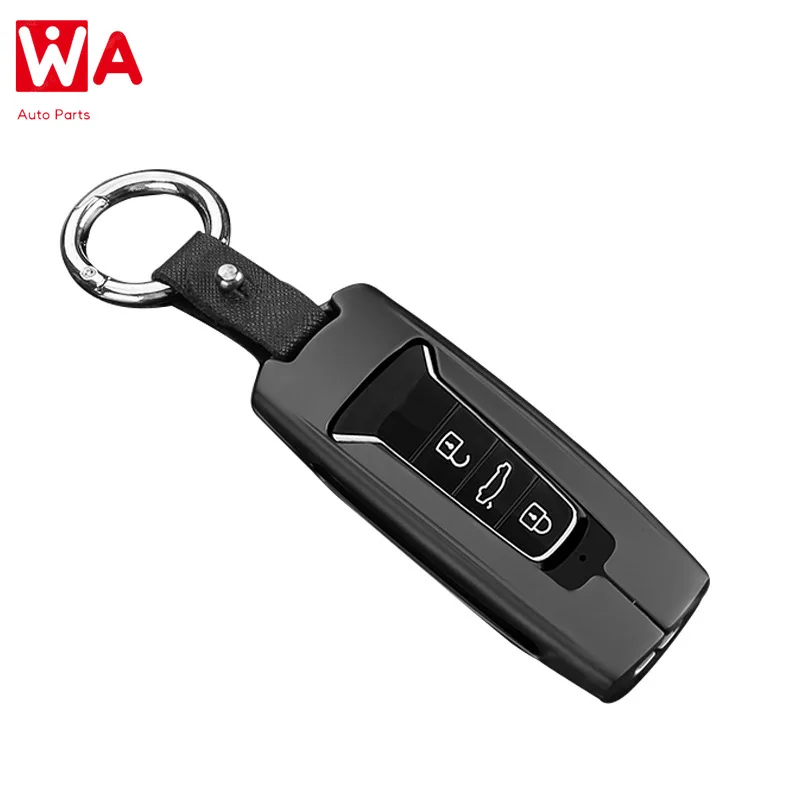 

Zinc Alloy Car Key FOB Case Cover For Volkswagen Touareg 2019 2020 2021 Fob Key Shell Protector