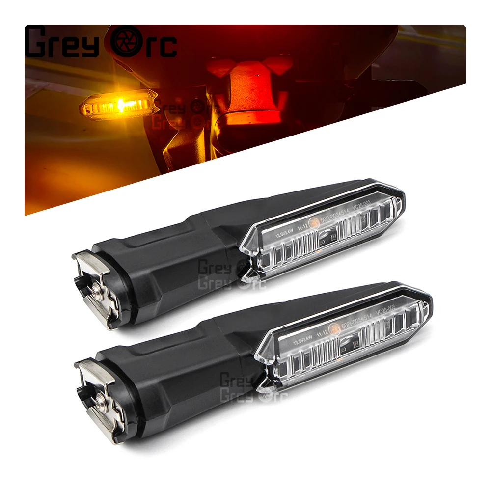 LED Turn Signal Flowing Light For KAWASAKI Z1000 Z900 Z650 Z400 Z125 Versys-X 300 Motorcycle Flashing Lamp Directional Flasher