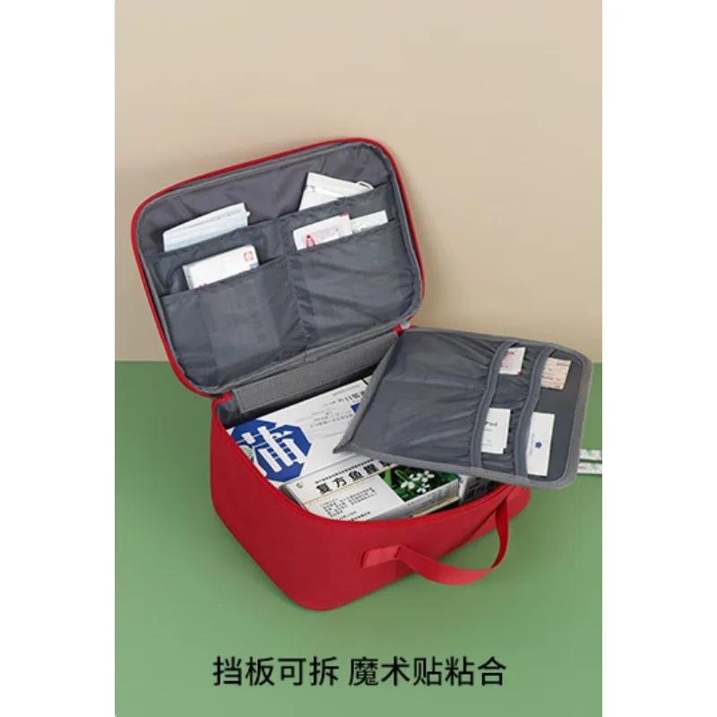 

Car First Aid Kit Travel Portable Outdoor Camping Pill Pouch Storage Bag Emergency Case Camping Hiking Safety Survival