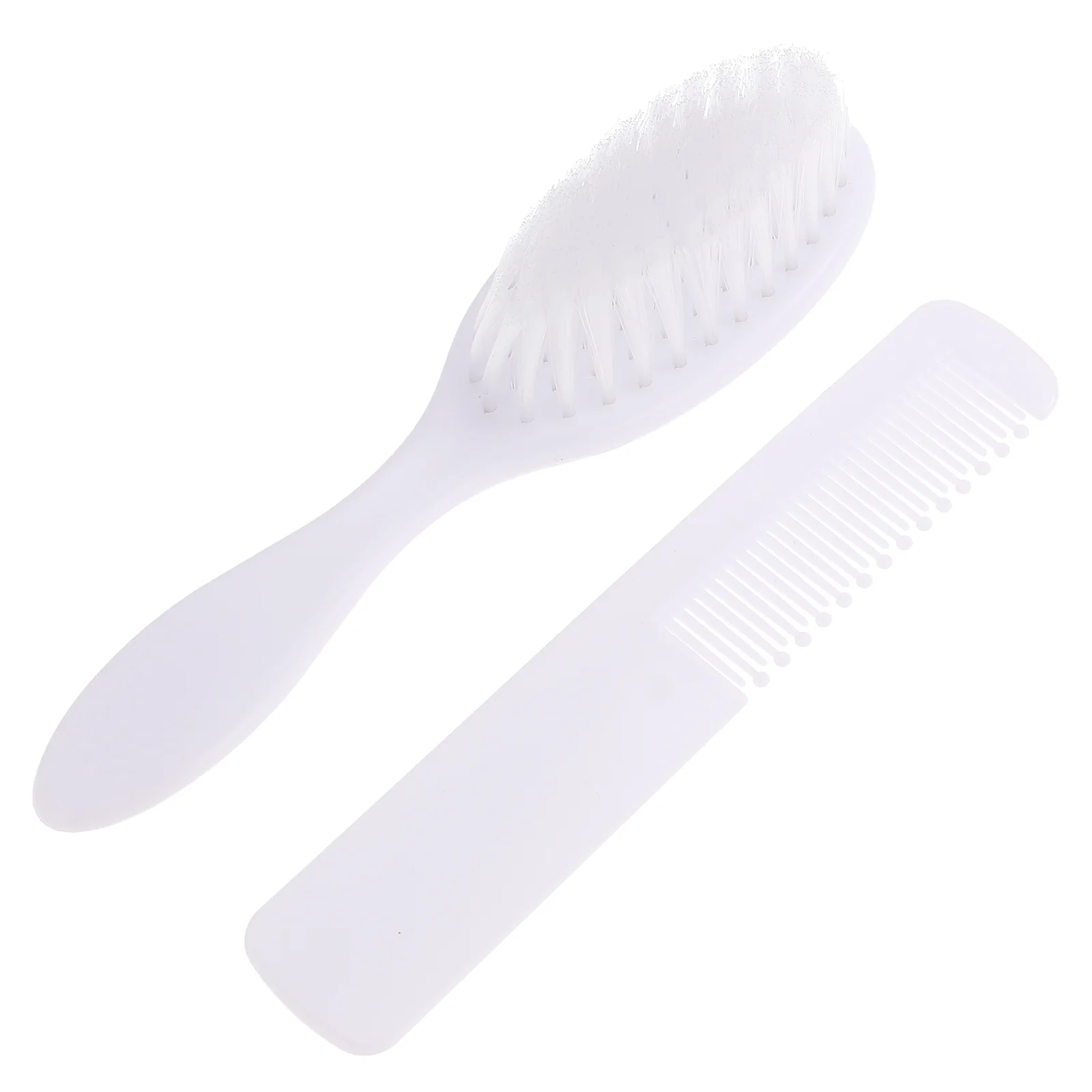 1 Set of Creative Baby Bathing Combs Kits Baby Washing Head Brush and Comb (White) baby hair hair brush comb