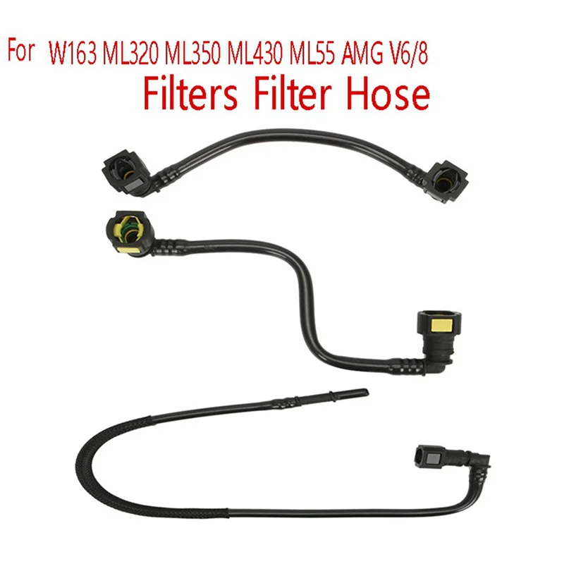 

AB46-2Set/6PC Automobiles Filters Filter Hose Fuel Line Kit For Mercedes-Benz W163 ML320 ML350 ML430 ML55 AMG V6/8 1634703764