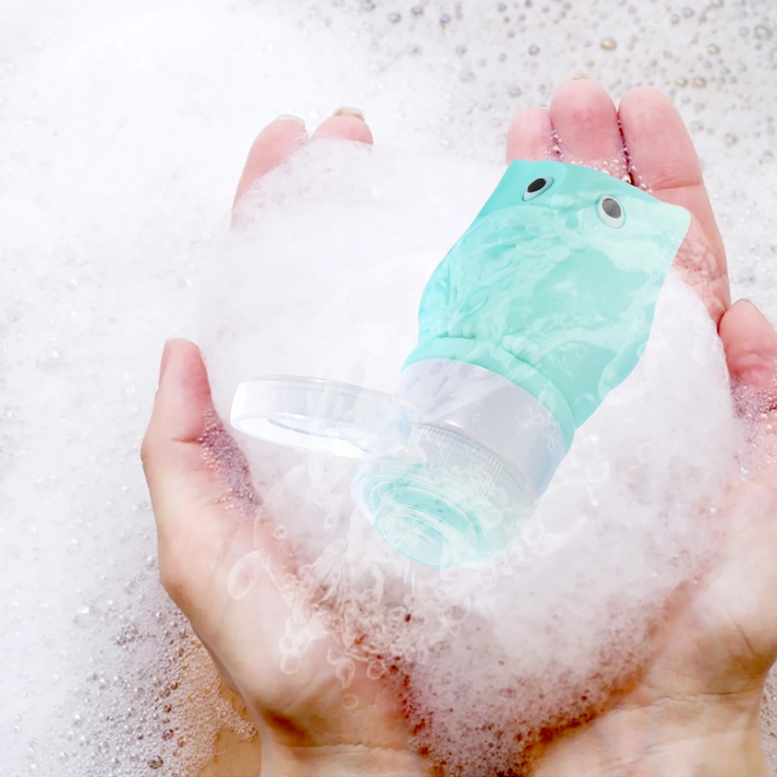

3pcs Owl Lotion Sub Bottles Travel Size Silica Gel Empty Portable Containers Cosmetics Squeezable Leakproof Storage