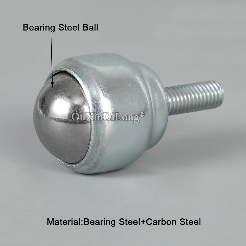 Brand New 10PCS Precision Conveying Universal Wheels Ball Bearing Bull Eye Wheels Casters Industrial Equipment Transfer Wheels