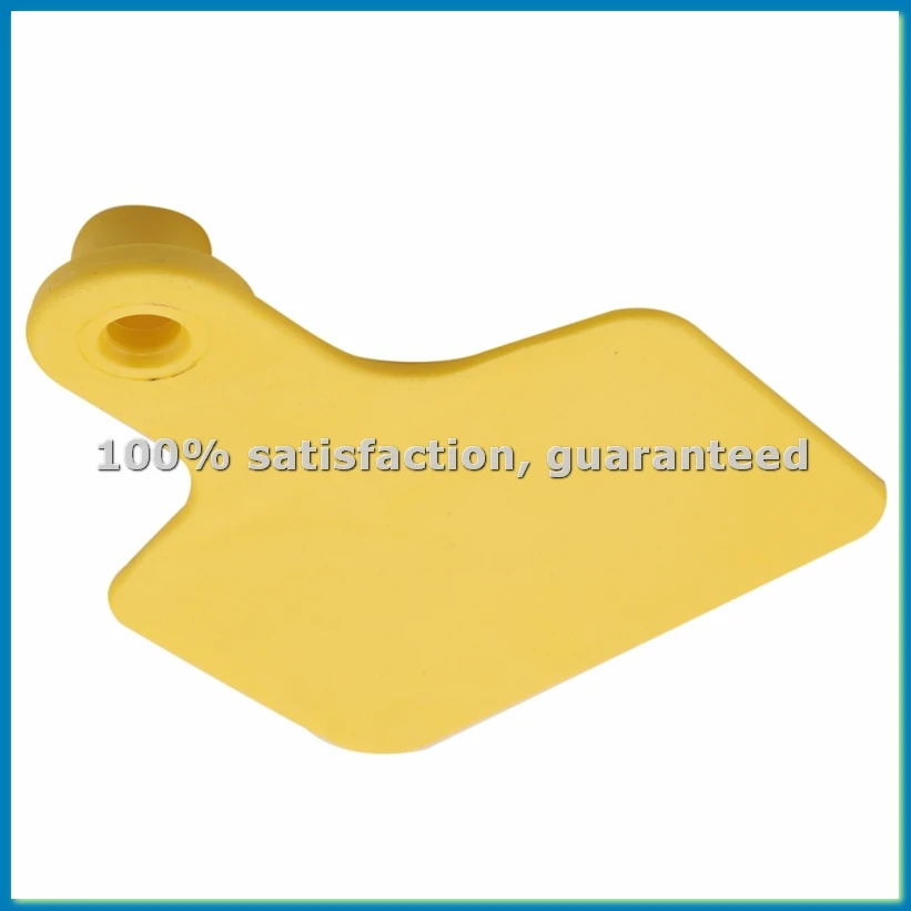 

100 шт. ушные бирки для крупного рогатого скота из ТПУ без надписей, с медной головкой, для идентификации сельскохозяйственных животных -ABRM