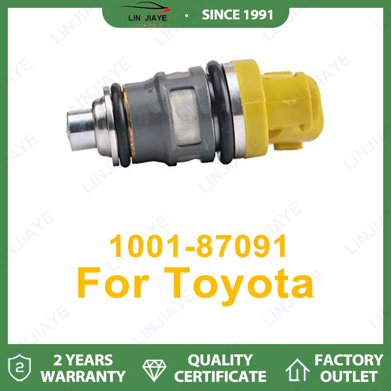 

1/4PCS lot 650cc OEM 1001-87091 Fuel Injectors For Toyota Supra JZA70 1JZGTE 1JZ JZA80 2JZGTE 2JZ Fuel Nozzle Auto parts