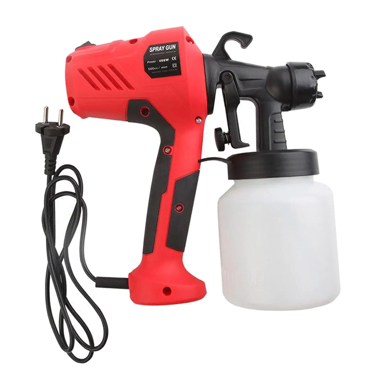 220V Spray Gun 400W High Power Electric Paint Sprayer, 3 Patterns Easy Spraying