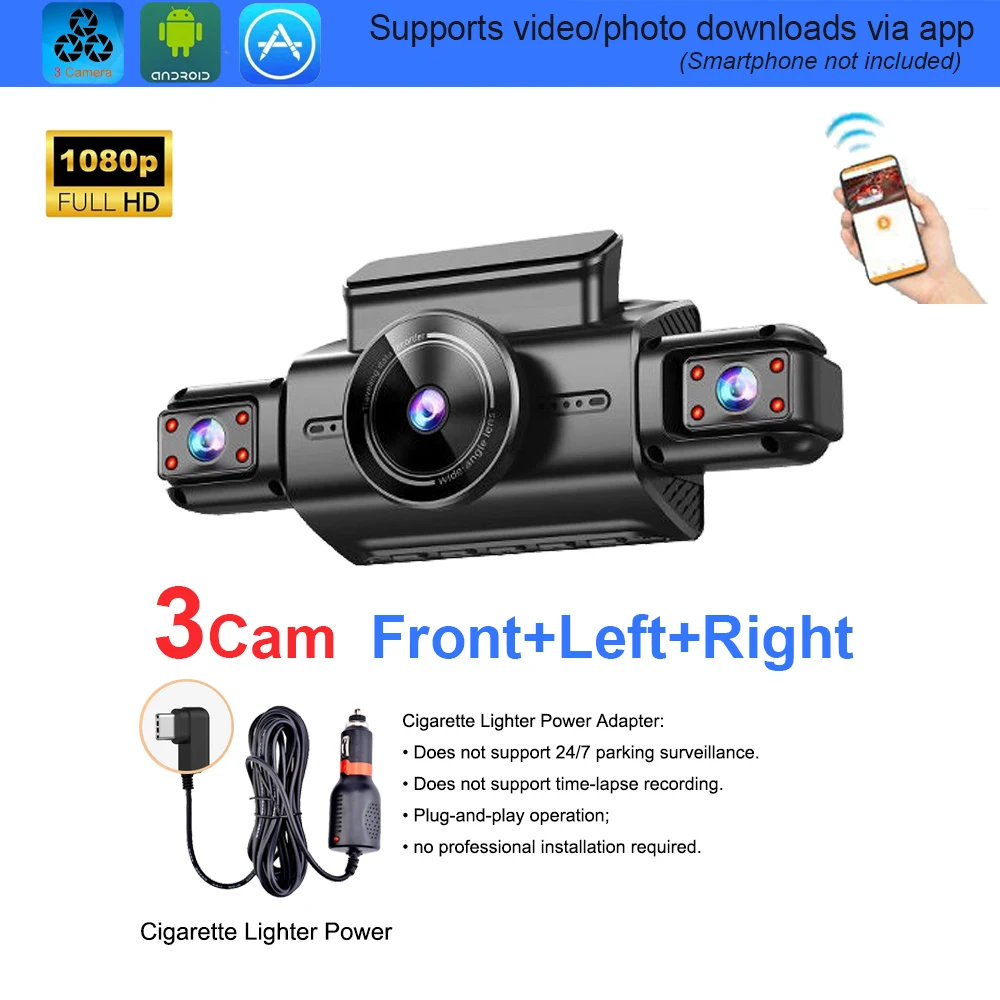 FullHD 3Lens Lighter