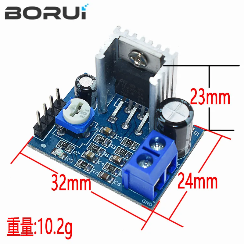 Модуль питания TDA2030 TDA2030 Модуль платы усилителя звука TDA2030A 6-12 В одиночный