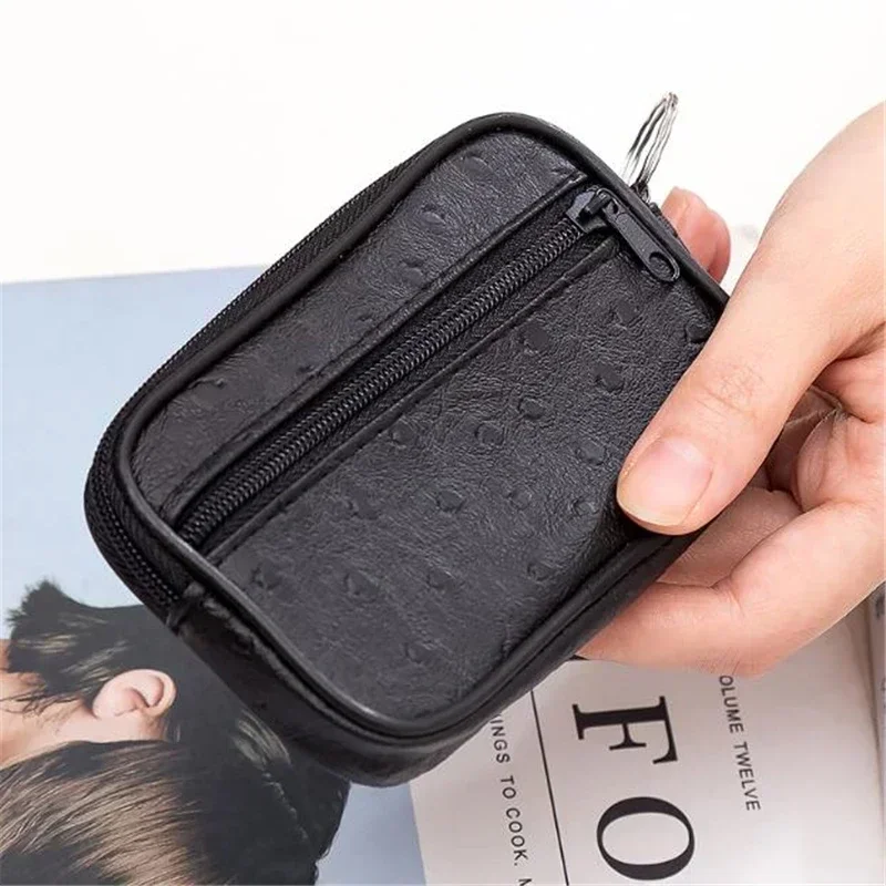 Women Men Coin Purse Men Small Bag Wallet Change Purses Zipper Money Bags Children Mini Wallets Leather Key Holder Carteira