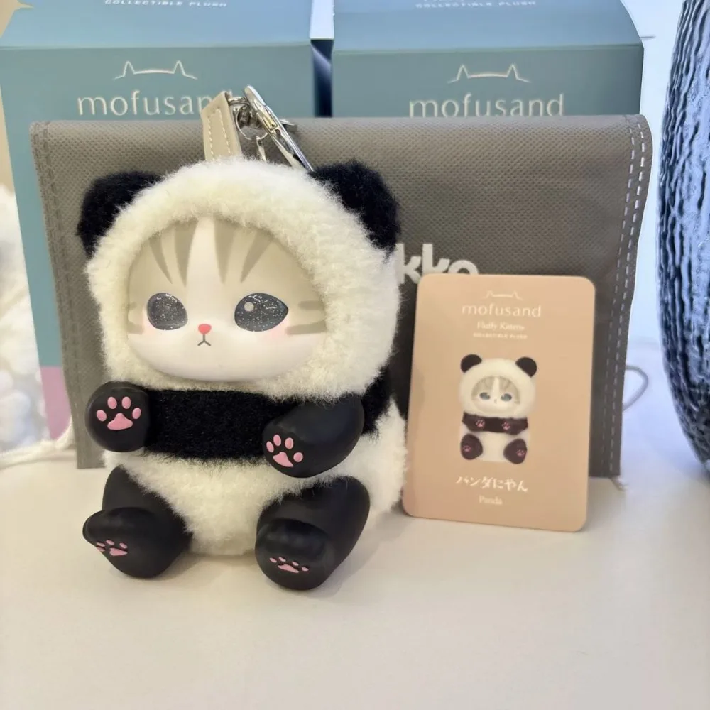 Katzen-Sandy-Vinyl-Plüschpuppen-Anhänger-Blindbox – Süße Tierfigur als Ornament, Kinderdekoration, Mädchen-Geburtstagsgeschenk, Spielzeug-Blindbag – Detail 11