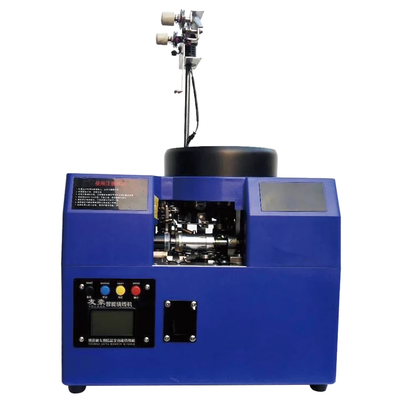 

Industrial Automatic Bobbin Winder Machine Fits 21/23/25mm for Embroidery Sewing Machines LCD Display Garment Embroidery Use