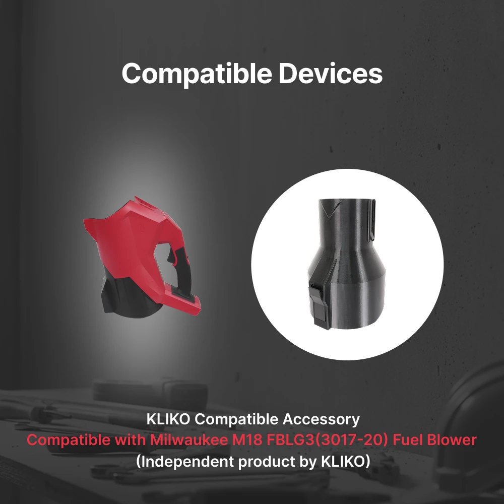 Stubby Blower Nozzle Compatible with Milwaukee M18 Fuel FBLG3(3017-20) Blower