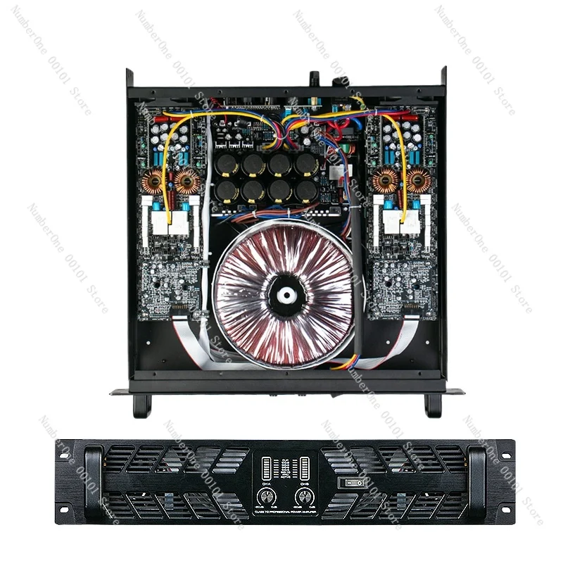 Manufacturer's td-class high-power professional post-stage power amplifier stage audio 2500w8 ohm subwoofer TD2000 2300WX2