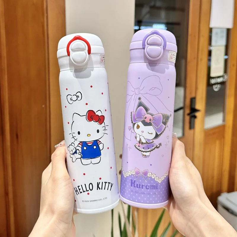 Clownee Cartoon Insulated Water Bottle       Designed for Students   316 Stainless Steel Double-Walled Water Bottle