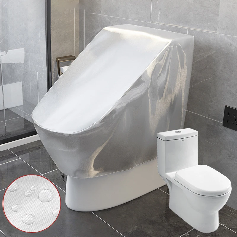 

Intelligent Toilet Dus Cover Decoration Thickened Lavatory Commode Cover Waterproof Dustproof Toilets Case Bathroom Accessories