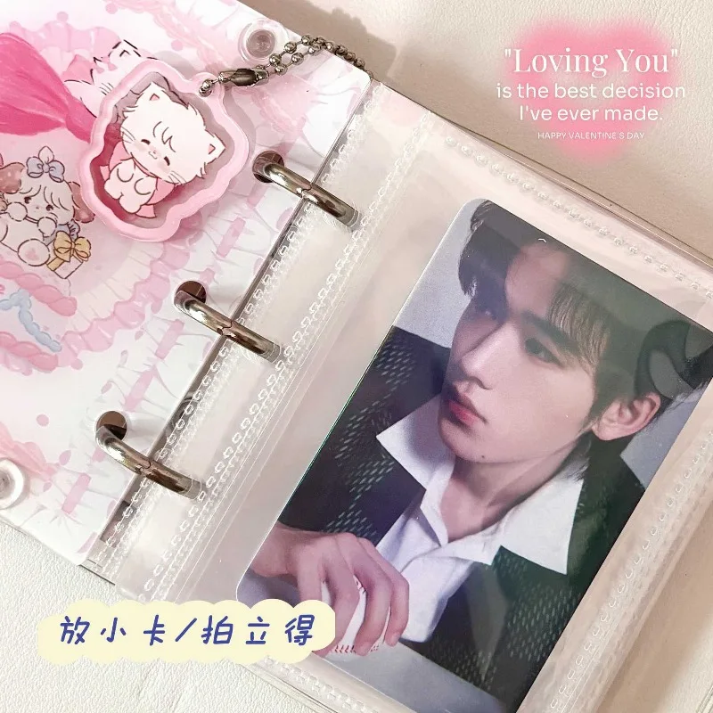 شعبية أنيمي هاتسون ميكو المحقق كونان الاكريليك هزة مقاتلة كتاب ، A8 بطاقة كتاب اليدوية ألبوم بها بنفسك ، الكرتون تخزين ستار بطاقة