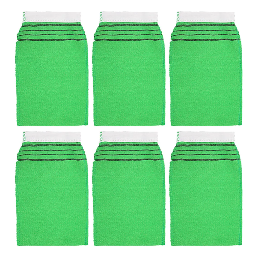 10Pcs Bath Gloves Dual Texture Exfoliating Mitts for Deep Cleansing and Skin Renewal Soft Yet Effective Home Travel Shower