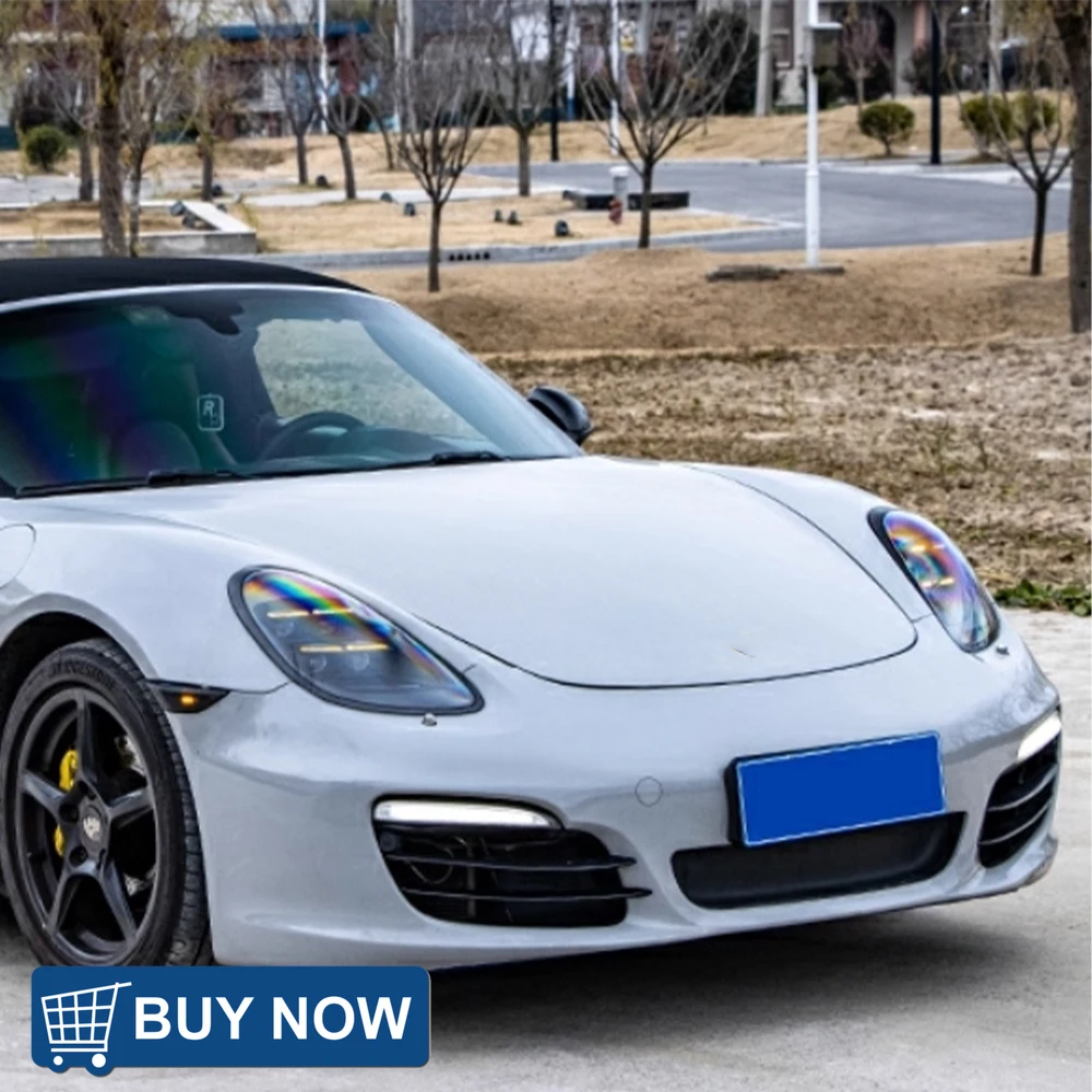 

Автомобильные фары для Porsche Cayman или Boxster 981 2013-2015, обновленная сборка автомобильных фар в сборе 2024, стиль ближнего света, дальнего света в сборе