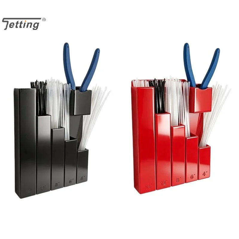 1Pcs Multifunctional And Multi Slot Wall Mount Zip Ties & Tool Organizer Holds Multi-Size Zip Ties For Garage Workshop Accessor