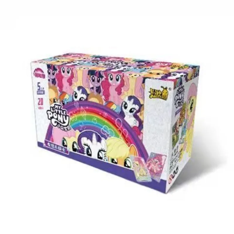 My Little Pony Anime Peripheral Card Rainbow Pack 2nd Bomb SSR Card Tour Genuine Card UR Game Collection Card Children\'s Toys