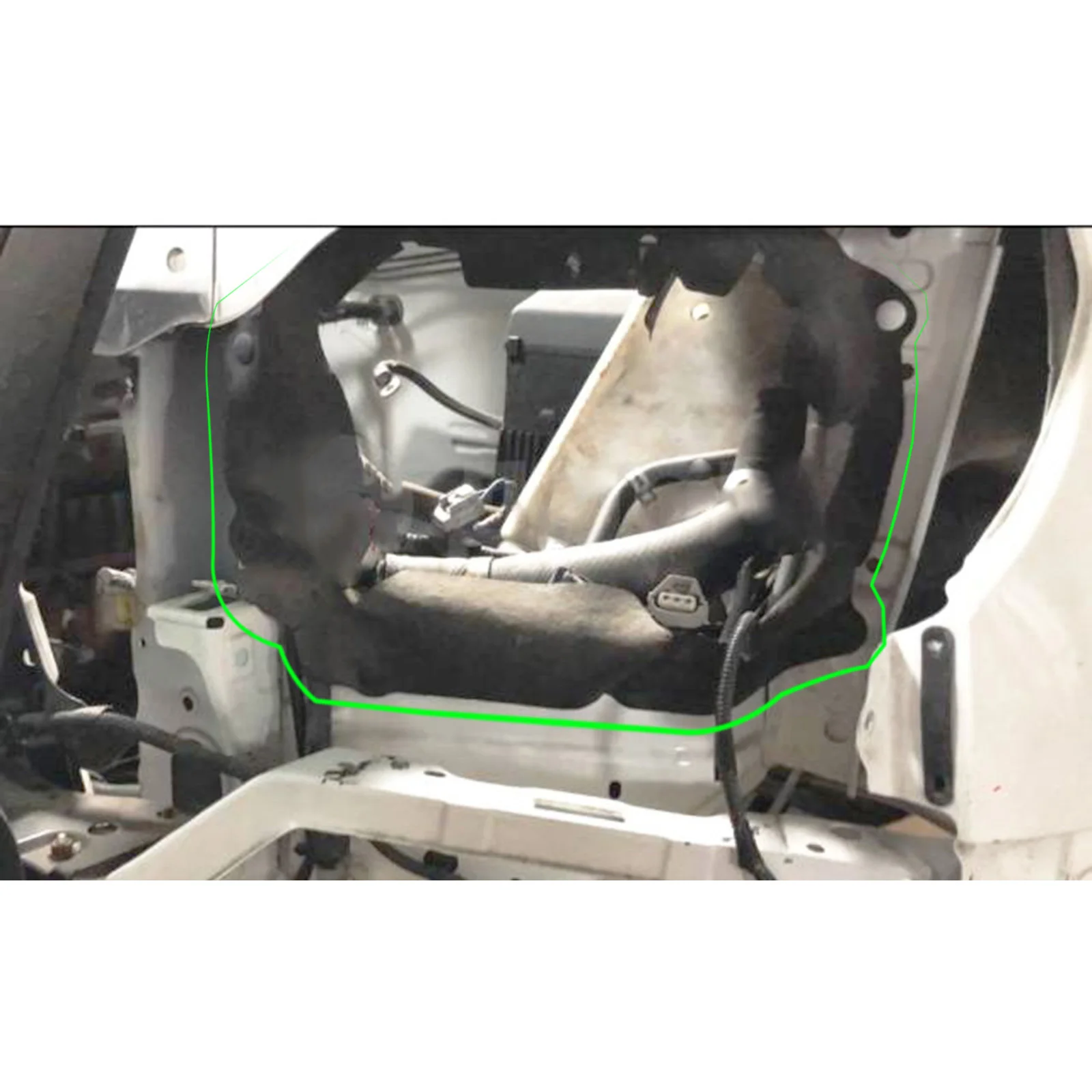 2x For Toyota Sequoia Tundra Radiator Support Heater Splash Heat Air Shield Left Right Protector 53296-0C010