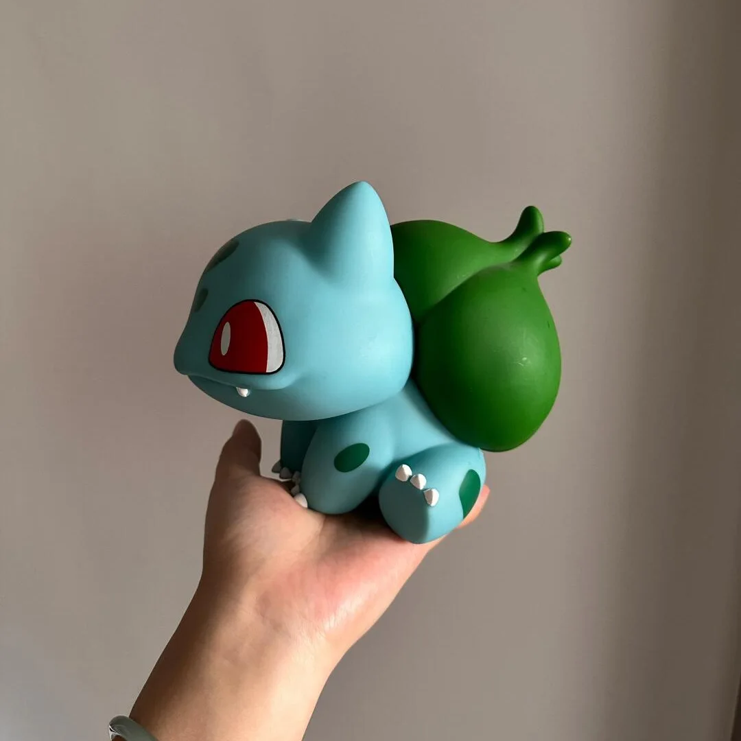 Pokemon Bulbasaur Cute Doll Cartoon Collectible Figure Anime Toy Living Room Desktop Car Decoration Ornaments Gift For Anime Fan - view 2