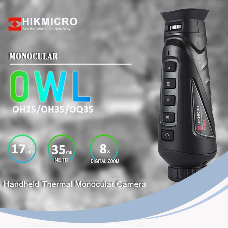 

HikMicro Handheld Thermal Imager, Monocular, Digital Night Vision Telescope, Professional Tactical Thermal Imaging for Hunting