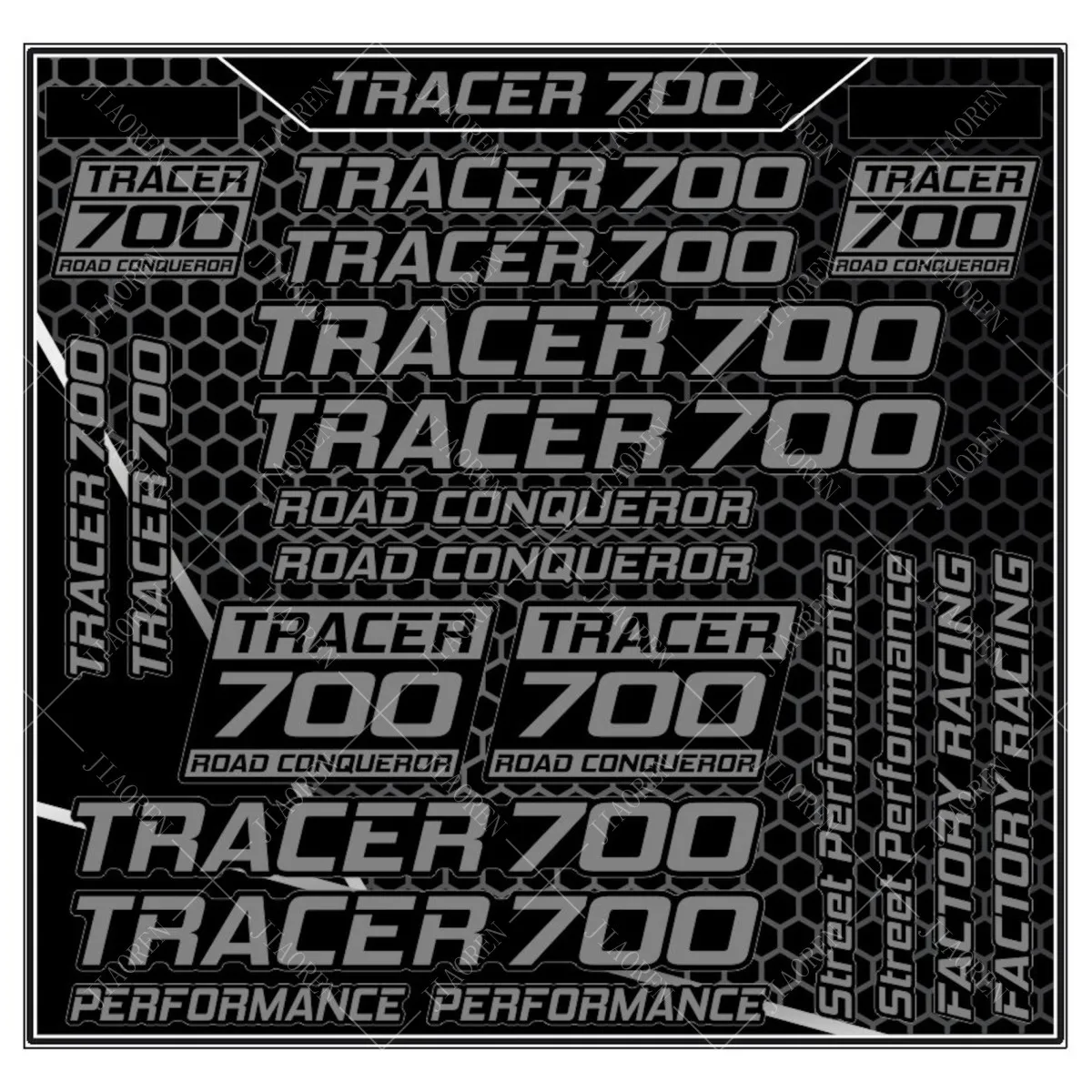 For YAMAHA TRACER700 Sticker Decal TRACER 700 Logo Kit