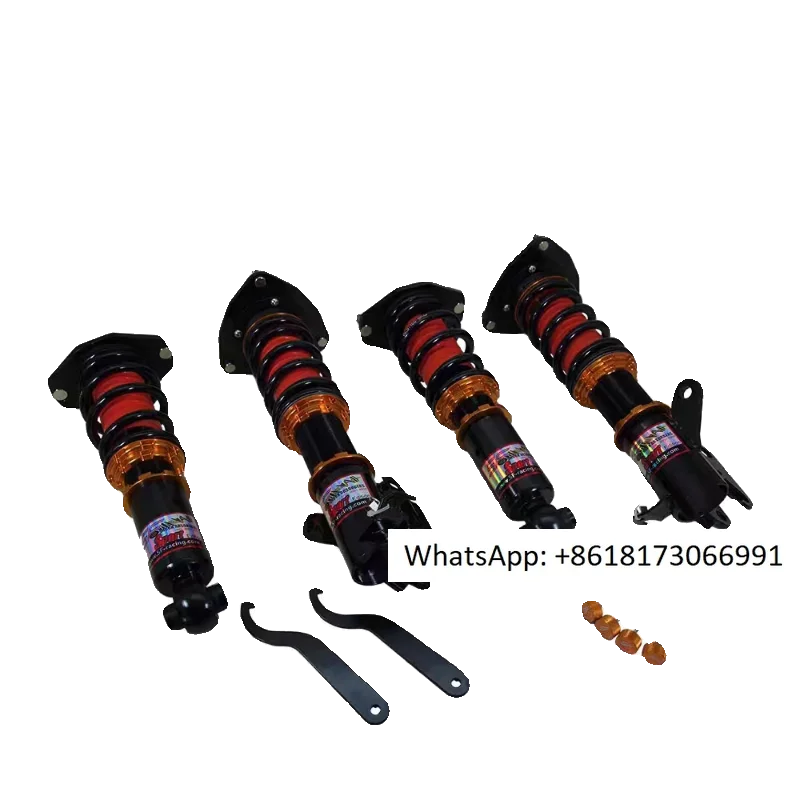 SF Twisted Tooth Car Modified Shock Absorber with 32 Section Adjustable Damping for Soft and Hard Reduction of Vehicle Body