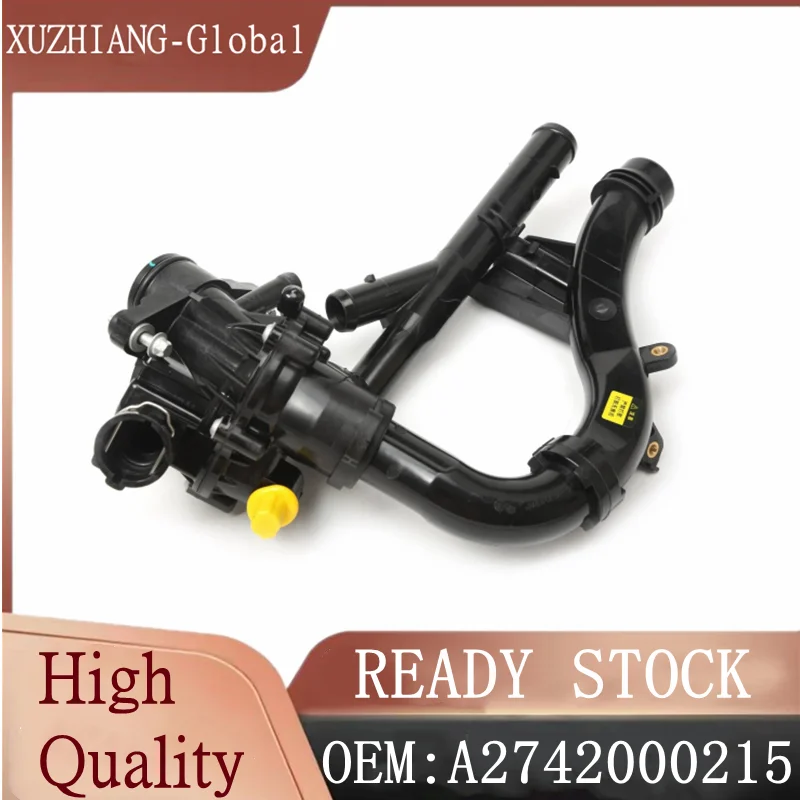 

Brand New Coolant Thermostat Housing 2742000215 A2742000215 for Mercedes-Benz W205 W212 W213 X253 R172 A205 C205 S205 A238 C238