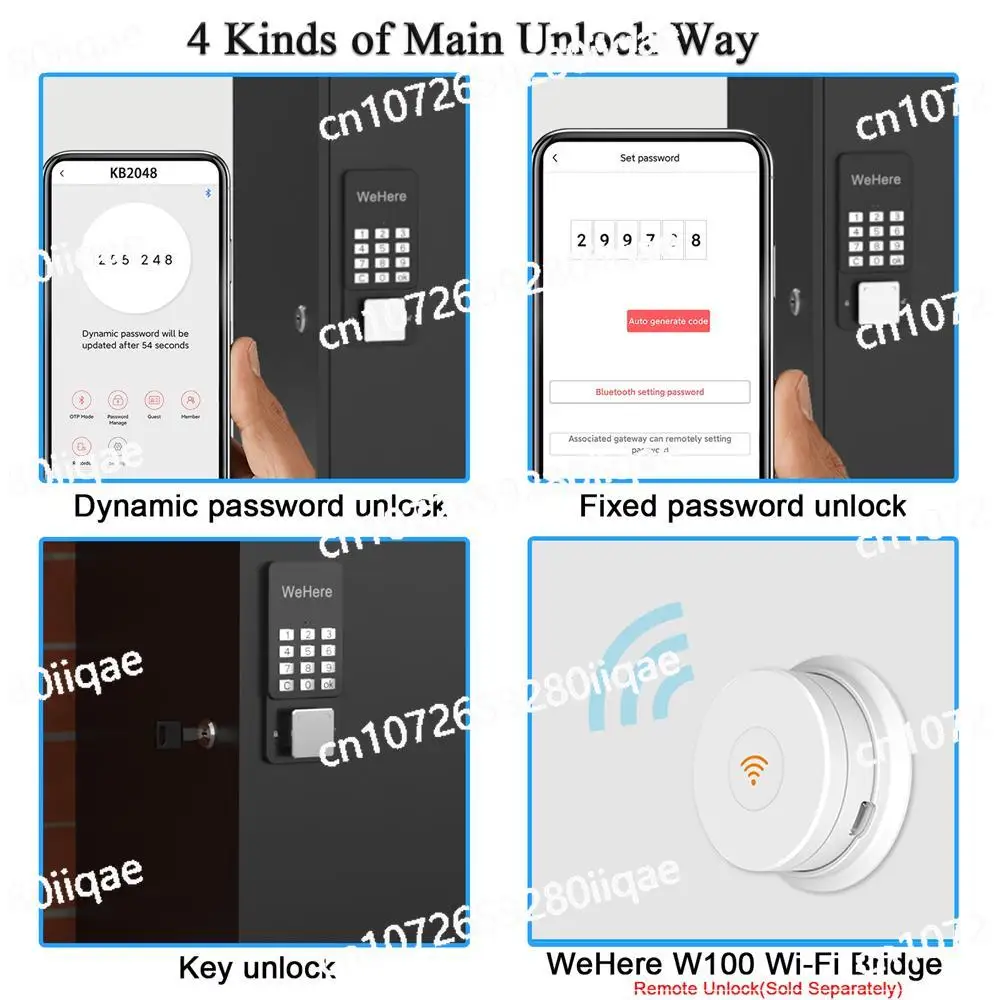 Lockabel Keyless Unlock Parcel Box Anti Theft Outdoor Smart Mailbox Metal Parcel Delivery Box For Home Letter Drop Mail Box
