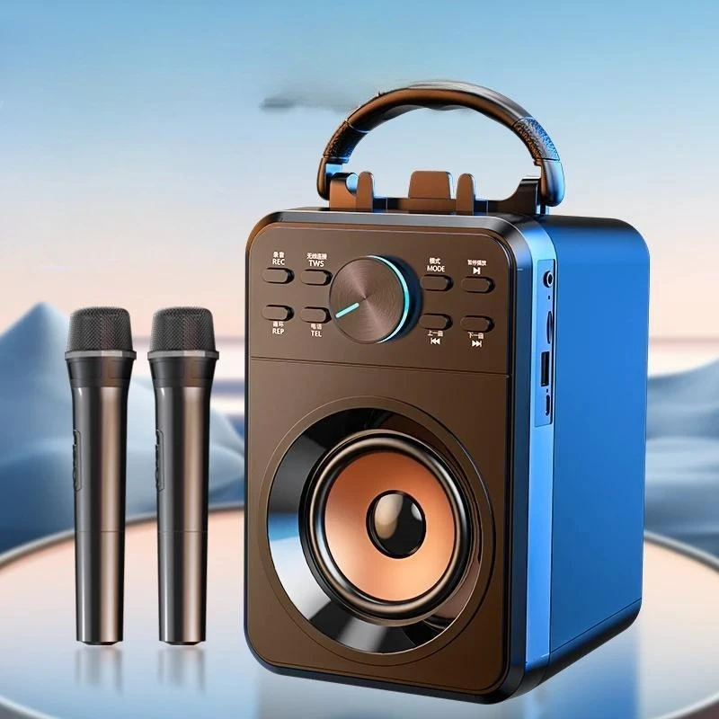 

bluetooth speaker, family professional microphone live singing