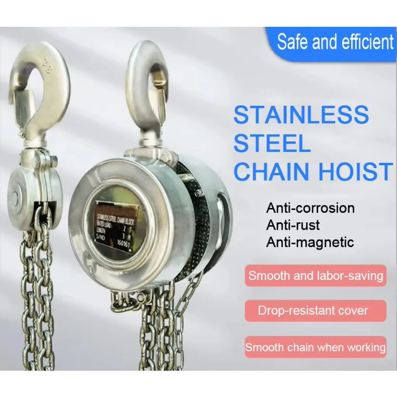 1 Ton 2 Ton 3 Ton  Manufacturer Stainless Steel Lever Blocks Hand Chain Lever Block/Hoist Stainless Steel Chain