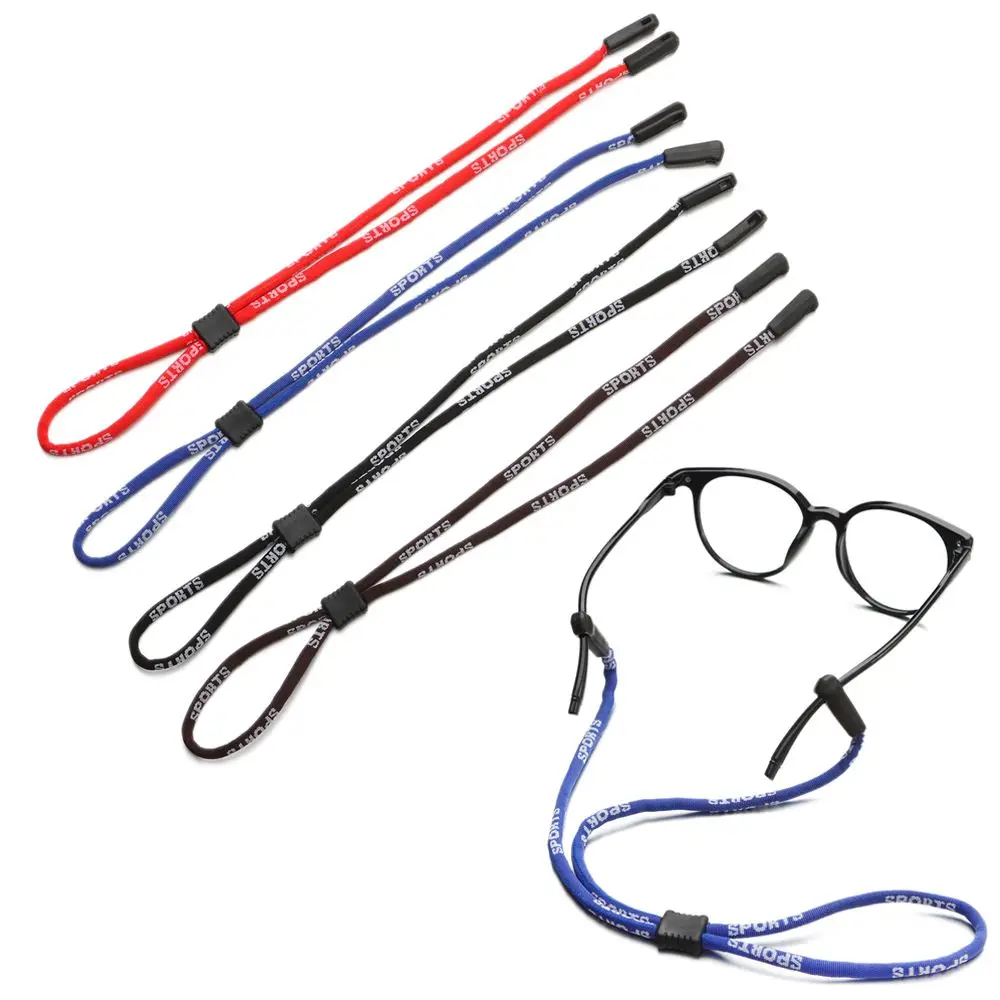 Rutsch feste Sonnenbrille Seil im Freien Sport brille Schnur Frauen Männer Brillen Brillen Kordel halter Halsband Brille Lanyard