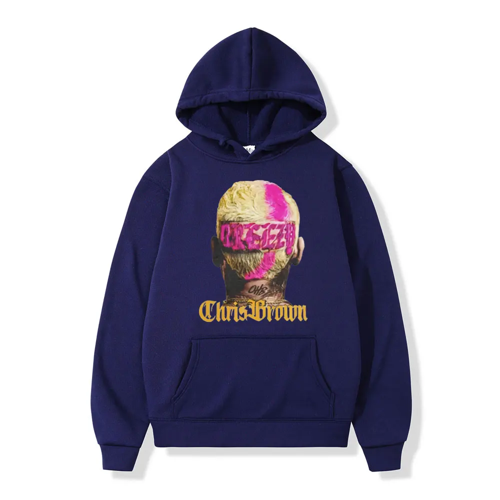 Rapper Chris Brown 11:11 Tour 2024 Graphic Hoodies Men Women Harajuku Hip Hop Pullovers Fashion Casual Long Sleeve Sweatshirts