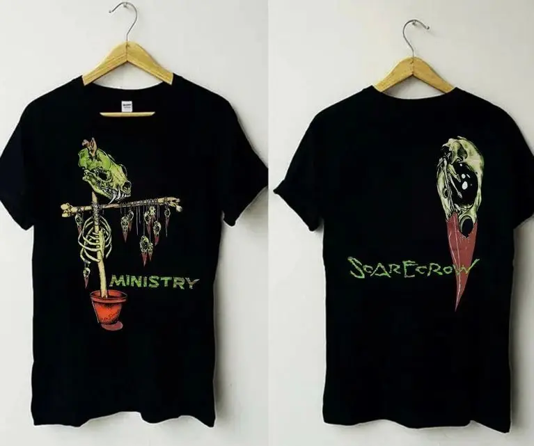 Vintage 1992 Ministry Scarecrow Pushead T-Shirt