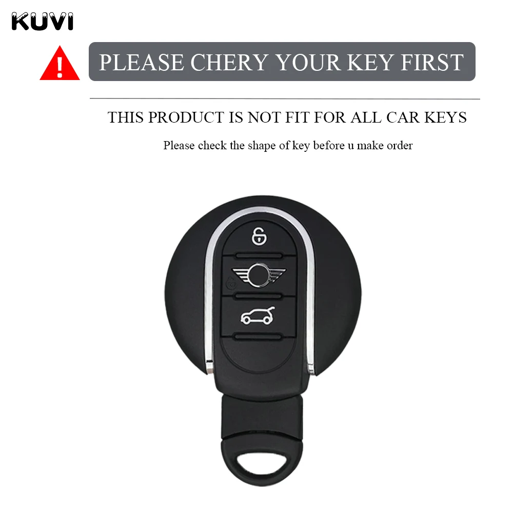 TPU Car Key Case Cover per BMW MINI COOPER S ONE JCW F54 F55 F56 F57 F60 CLUBMAN COUNTRYMAN Remote Fob Holder Shell portachiavi