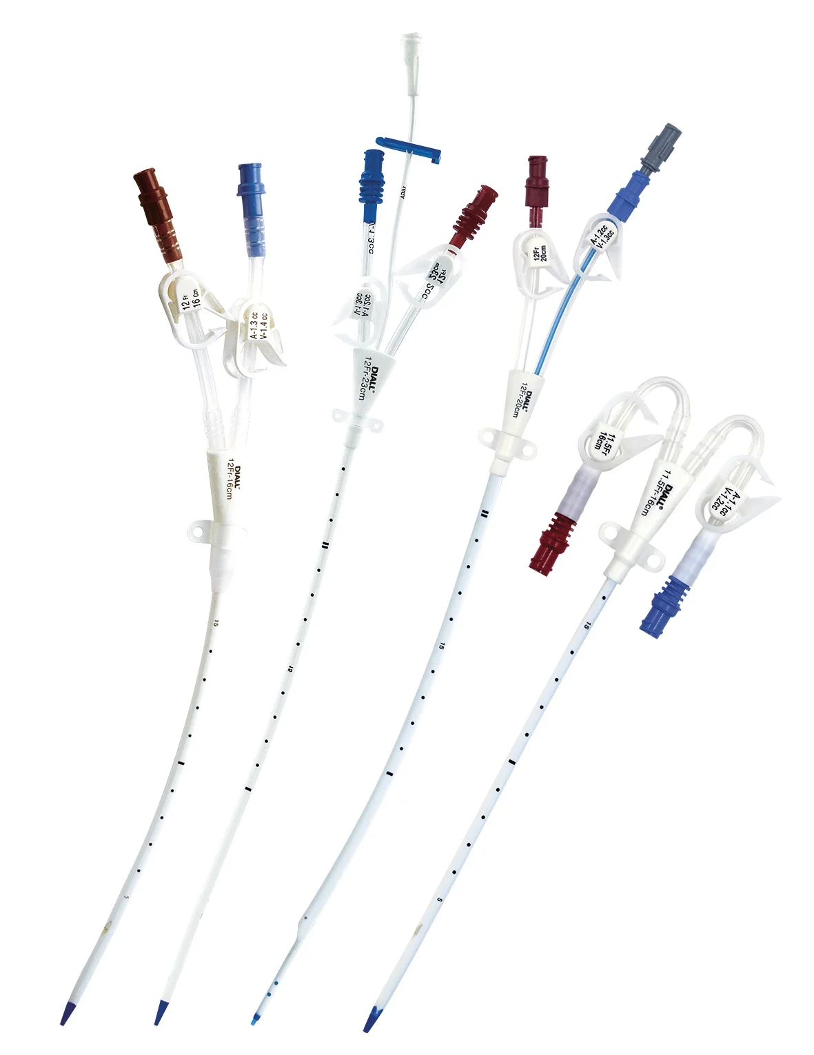 Hot sale Double Lumen permanent hemodialysis catheter