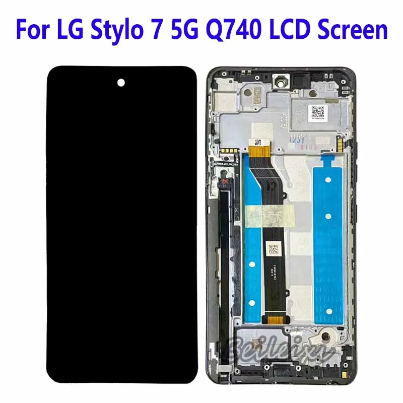 

For LG Stylo 7 Q740 LCD Display Touch Screen Digitizer Assembly For LG Stylo 7 5G LCD