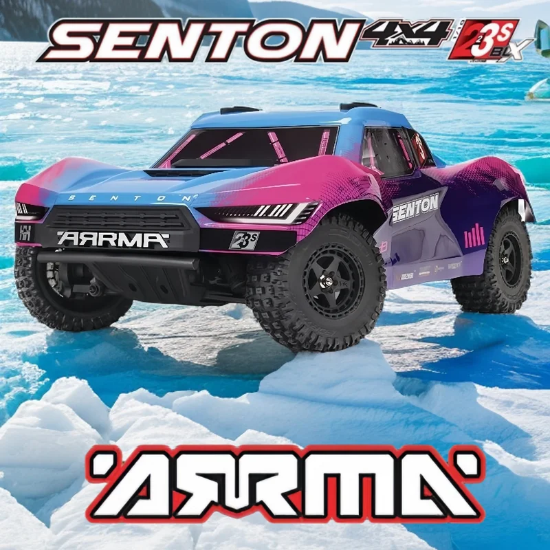 

ARRMA SENTON V4 1:10 Электрический высокоскоростной автомобиль с дистанционным управлением 80 км/ч с полным приводом Бесщеточная внедорожная короткая карта