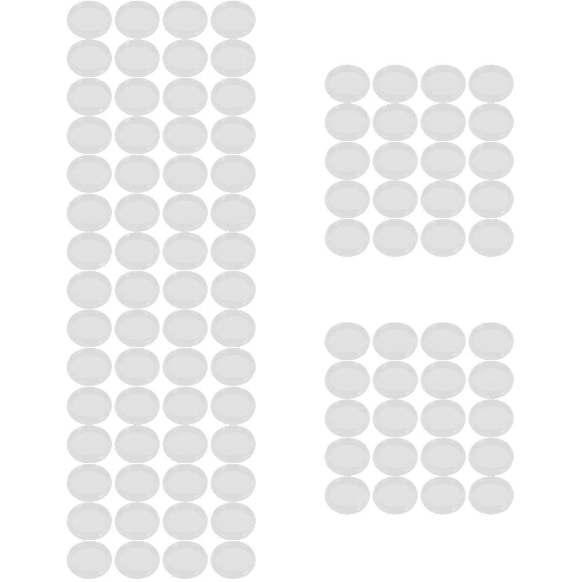 

5pcs 275 Pcs Plastic Loose Leaf Binder Discs Discbound Expansion Discs Binder Rings for DIY Notebook Planner